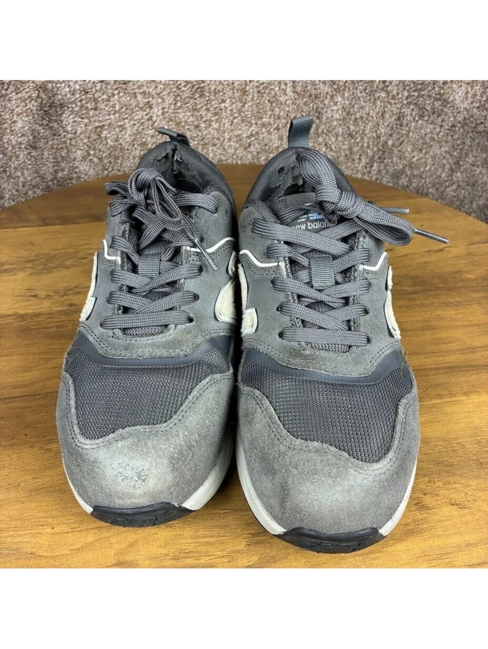 New Balance Elite Lite Mens Size 7.5 B Gray Composite Toe Safety Work Shoes